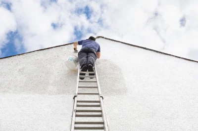 Peinture extérieure à Baillolet — façades et ravalement
